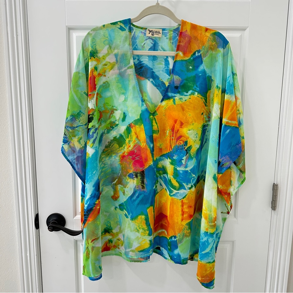 Show Me Your Mumu Tropical Reef Peta Tunic